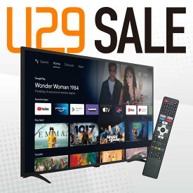 【U29対象】プロメテウス android tv チューナーレス スマートテレビ 42インチ 42型 チューナレステレビ アンドロイドテレビ アンドロイドtv スマートtv チューナーレスtv チューナーレステレビ インターネット対応 テレビ youtube netflix