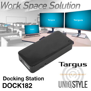 Targus hbLOXe[V 4K ő2ʏo Type-Cڑ ^[KX DOCK182 p[fo[Ή Thunderbolt HDMI C[Tlbg USB|[g DisplayPort