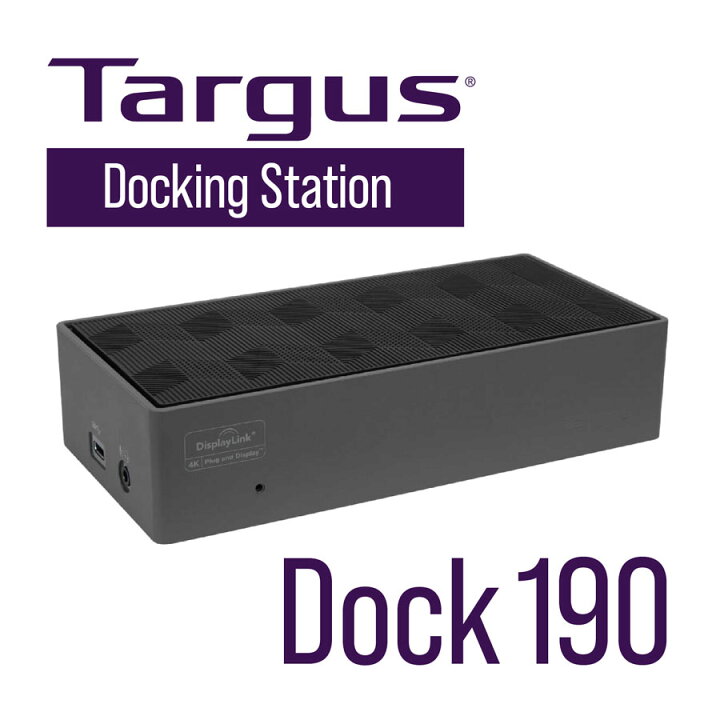 楽天市場】【日本正規代理店】 Targus ドッキングステーション 4K 最大 