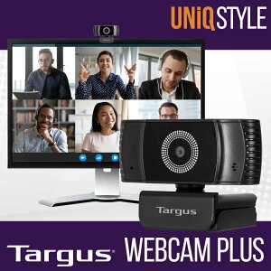 Targus Webcam Plus WebJ }CN1080ptHD 30fps USB-TypeA mCYጸڑ ^[KX EFuJ 掿 I[gtH[JX sg 360x] fXNgbv fBXvCm[gp\