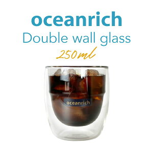 �yoceanrich���{���K�㗝�X�zoceanrich �_�u���E�H�[���O���X 250ml �ϔM�K���X �R�[�q�[�O���X ��d�O���X �R�b�v ��d �K���X�R�b�v �ϔM �Z�b�g �_�u���E�H�[�� �z�b�g �A�C�X UQ-CG2WG250