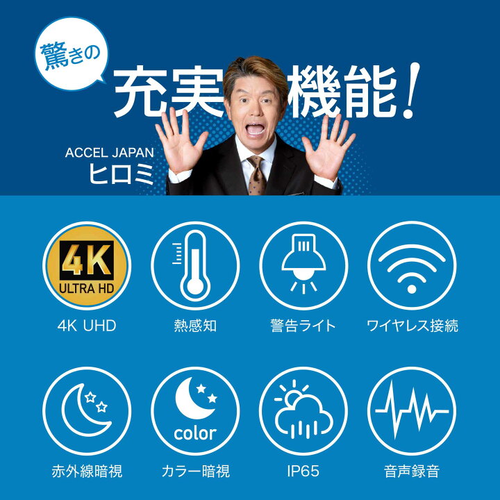 楽天市場】屋外防犯カメラ wifi Swann セキュリティカメラ 4Kフロード 
