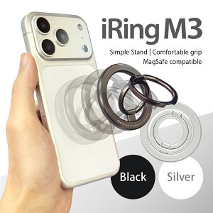 iRing M3 iphone17 �Ή� �}�O�Z�[�t �����O �X�}�z�����O magsafe�Ή� iRing Mag �A�N�Z�T���[ �X�^���h �}�O�l�b�g ���� ���^ �V���v�� ���� �A�C�����O �}�O�l�b�g�����O �X�}�z�����O�̂� ������� i