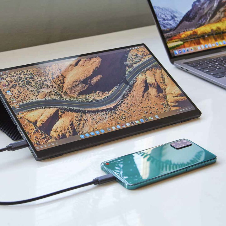 楽天市場】モバイル液晶 15.8インチ プロメテウスモニター FHD小型 