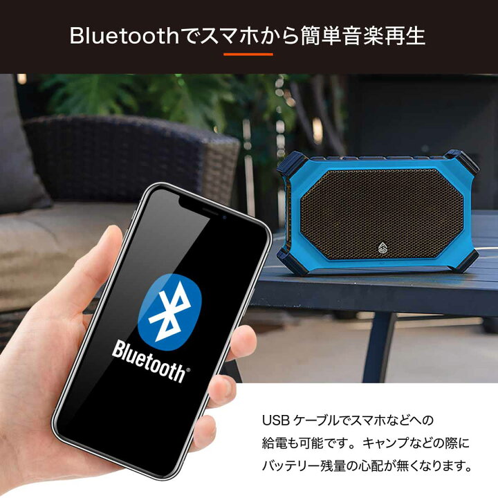 楽天市場】【アウトレット品】ECOXGEAR EcoSlateポータブル Bluetooth 