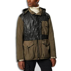 50%OFF C.P.COMPANY シーピーカンパニー 07CMOW041A Quartz Contrast Goggle Jacket メンズ ゴーグルジャケット ブラウン レッド アウター ナイロンジャケット ゴーグルフード 耐水性 送料無料 返品交換不可