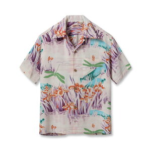 SunSurf TT[t Lot No. SS39218 RAYON HAWAIIAN SHIRT gIRIS & DRAGONFLYh O[ Y [ AnVc 2024t 