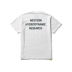 WESTERN HYDRODYNAMIC RESEARCH MWHR24S8033-M WORKER S/S TEE ホワイト メンズ 半袖 プリント Tシャツ バックプリント 2024年春夏 送料無料