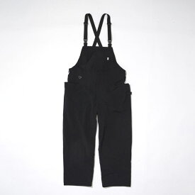 COMFY OUTDOOR GARMENT コムフィーアウトドアガーメント CMF2401-P03C ACTIVITY OVERALLS BLACK オーバーオール ブラック コムフィー オーバーオール ナイロン メンズ 2024年春夏 送料無料