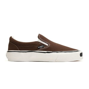 KAMIYA �J�~�� G14FW701 Cornnell Vulcanize Slip on Sneaker �u���E�� �����Y �X�j�[�J�[ �V���[�Y 2025�N�t�� ��������