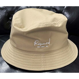 RESOUND CLOTHING リサウンドクロージング RC24-CAP-003 bucket hat BEIGE バケットハット キャップ ハット 帽子 アウトドア ストリート 2022年春夏