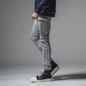 RESOUND CLOTHING ���T�E���h�N���[�W���O BASIC-ST-008 Blind LINE PT GREYSILVER �u���C���h���C���p���c �X�[�p�e�[�p�[�h�V���G�b�g ��� �X�[�p�[�X�L�j�[�p���c ���C���p���c ���f�B�[�X ��������