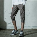 RESOUND CLOTHING リサウンドクロージング RC35-HP-001 cargo cropped PT グレー メンズ カーゴ クロップド パンツ 2025年春夏 送料無料