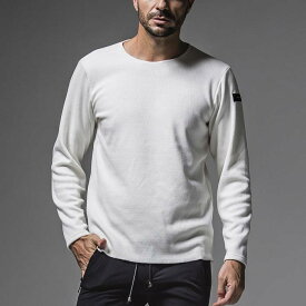 RESOUND CLOTHING リサウンドクロージング RC30-C-001 velours fleece neo thermal WHITE メンズ カットオフハニカムサーマル リサウンド 長袖 ロンT カットソー インナー 裏起毛 2023年秋冬 送料無料