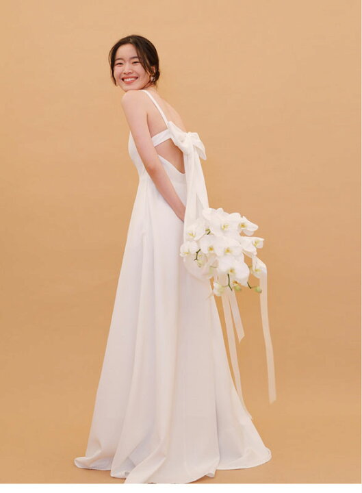 楽天市場】ウェディングドレス 二次会 花嫁 ロングドレス 可愛い 高級