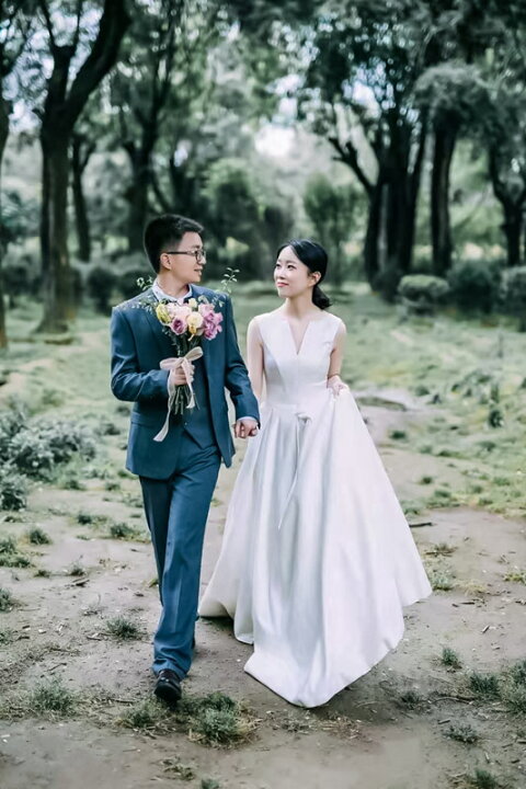 楽天市場】ウェディングドレス 花嫁 wedding dress 二次会 前撮り  