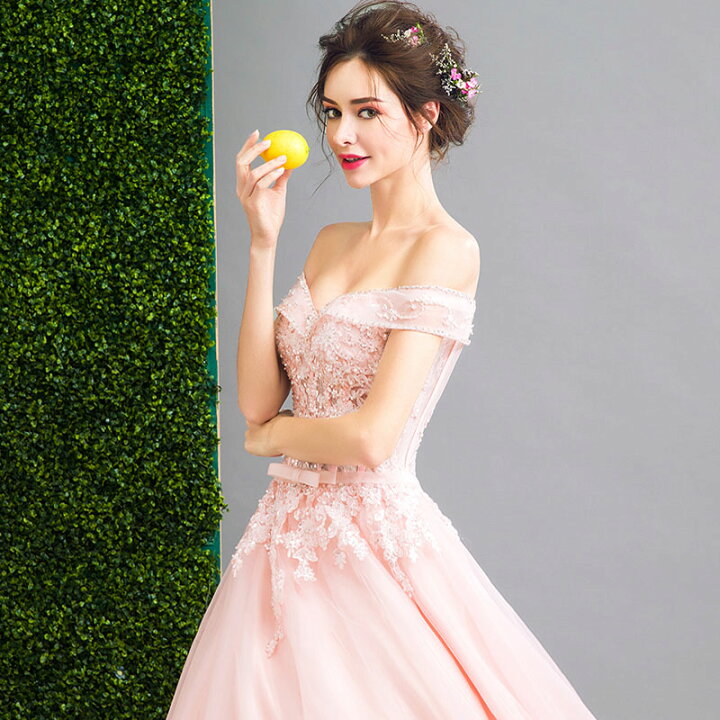 楽天市場 ステージ 衣装 花嫁 カラードレス ピンク 二次会 ロングドレス プロム ドレス 演奏会用ドレス 上品 パーティードレス 華やか ウエディング ドレス 結婚式 オフショルダードレス お姫様 コンサート 演奏会 舞台衣装 ベルラインドレス ピンク 背中編み上げ 楽天市場 ステージ 衣装 花嫁 カラードレス ピンク 二次会 ロングドレス プロム ドレス 演奏会用ドレス 上品 パーティードレス 華やか ウエディング ドレス 結婚式 オフショルダードレス お姫様 コンサート 演奏会 舞台衣装 ベルラインドレス ピンク 背中編み上げ