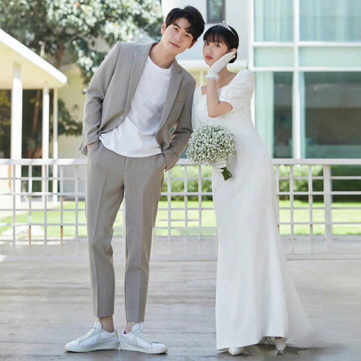 ウェディングドレス ロングドレス 結婚式演奏会 海外挙式 トレーン 
