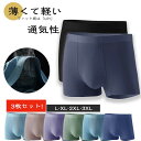 【3枚セット】ボクサーパンツ メンズ セット 抗菌防臭加工 アンダーウェア 肌着 下着 男性用 ボクサーブリーフ 送料無料 紳士 シンプル おしゃれ ストレッチ 吸汗速乾 オールシーズン インナーウェア プレゼント 贈り物 父の日