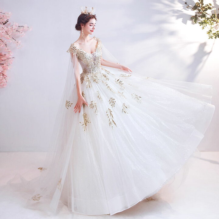 楽天市場】ウエディングドレス 花嫁 二次会 wedding dress ブライダル 