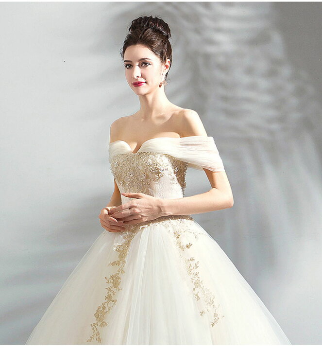 楽天市場】ウエディングドレス 花嫁 二次会 wedding dress 高級感  