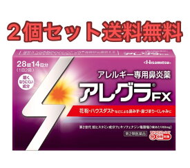 【2個セット送料無料】久光製薬 アレグラFX 28錠入(14日分)【第2類医薬品】