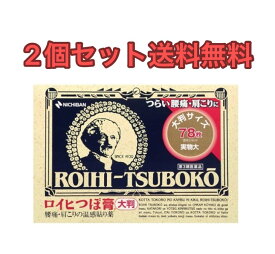 【2個セット】ロイヒつぼ膏 大判サイズ 78枚【第3類医薬品】【送料無料】