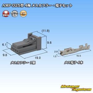 �^�C�R�G���N�g���j�N�X AMP 025�^I 4�� ���X�J�v���[�E�[�q�Z�b�g �D�F �^�C�v1