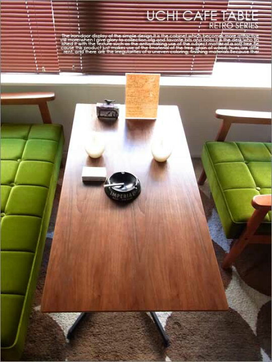 楽天市場】カフェテーブル/カフェ木製北欧CAFE店舗レトロシャビー工業 