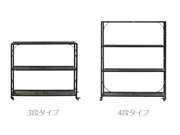 楽天市場】【送料無料】スチールラック4段ドロワー北欧 レトロ 