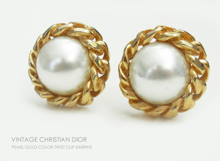 楽天市場】Christian Dior（クリスチャン・ディオール）パールの 