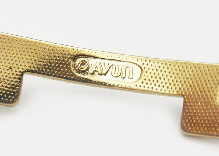 楽天市場】AVON (エイボン) ゴールドカラーバングルブレスレット 