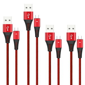 USB Type-C�P�[�u�� Type-C �P�[�u�� �f�[�^�]�� 4�{�Z�b�g ���ϋv �҂ݐ� 2.1A�[�d�P�[�u�� .1A�o�͑Ή� ����0.3m 1.2m*2 1.8m 2�X�}�z Galaxy Xperia AQUOS HUAWEI �}���[�d �f���h�~ ���i�� �X�}�[�g�t�H�� TypeC