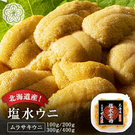 【予約商品】北海道産 塩水ウニ ムラサキウニ 100g 無添加 生ウニ 雲丹 うに ミョウバン不使用 新鮮 上品 甘み 海鮮 お取り寄せ グルメ 贈答 ギフト