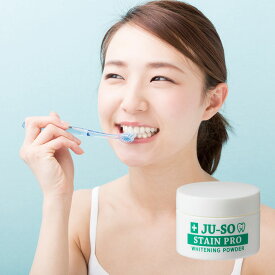 薬用重曹ステインプロ ホワイトニングパウダー 20g 日本製 医薬部外品 美白パウダー 磨くだけ 薬用ホワイトニング ステイン ヤニ汚れ ワイン コーヒー アパタイト 天然由来 卵殻 歯磨き 汚れ 歯槽膿漏 歯茎 トラブル 口臭対策 美白ケア