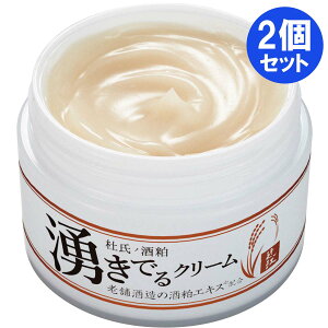 2個セット 杜氏の酒粕 湧き出るクリーム 50g×2個セット マイノロジ オールインワン フェイスクリーム スキンケア コスパ 時短 美肌 保湿 サラサラ 高評価 LDK