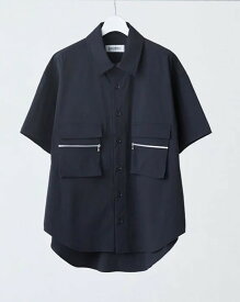 【POINT2倍】【DISCOVERED ディスカバード】LIMONTA NYLON S/S SHIRTS(2色)(トップス/シャツ/24SS)