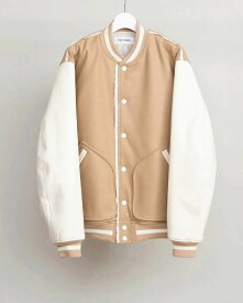 【POINT2倍】【DISCOVERED ディスカバード】MELTON VARSITY JACKET