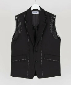 【DISCOVEREDディスカバード】TACKING PADDED JACKET VEST(2色）（DC-23AW-VT-01）(VEST,ベスト,アウター,23AW)