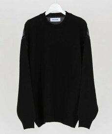 【DISCOVEREDディスカバード】OPPOSITE SHELL STITCH KNIT(2色)(KNIT,ニット,アウター,23AW)