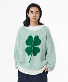 【DISCOVEREDディスカバード】CLOVER MOHAIR KNIT(2色)(KNIT,ニット,アウター,23AW)