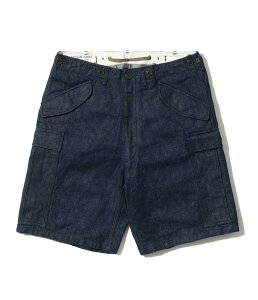�yPOINT3�{�z�yBUZZ RICKSON'S /�o�Y���N�\���Y�zBR52662 / TROUSERS, SHELL, FIELD, M-51 SHORTS DENIM CIVILIAN MODEL (�p���c/�{�g���X/MENS/VINTAGE/���v���J)�iBR52662 �j