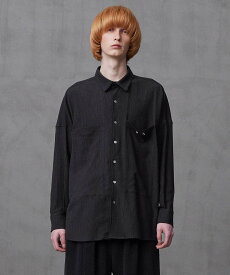■【POINT2倍】【SHAREEFシャリーフ】 YOURYU L/S SHIRTS/23713035(3色）(シャツ/TOPS/23AW)