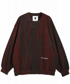 【POINT2倍】【SHAREEFシャリーフ】 CURVED LINE JQ L/S PULLOVER/23715051(3色）(プルオーバー/TOPS/23AW)