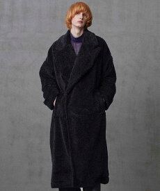 【POINT2倍】【SHAREEFシャリーフ】 ECO FUR LONG COAT/23711007(3色）(コート/TOPS/23AW)