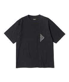 【POINT2倍】【MR.OLIVEミスターオリーブ】PAISLEY LINEN / CHEST POCKET T-SHIRT（3色）(トップス/SHIRTS/Tシャツ/24SS)