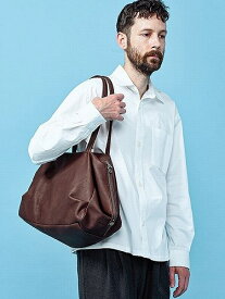 【POINT2倍】【MR.OLIVEミスターオリーブ】 WATERPROOF WASHABLE LEATHER DRAPE BOSTON BAG ME634(2色)(ウォータープルーフウォッシャブルレザー/ドレープボストンバッグ/E.O.I)