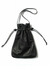 【ギフトの大人気です!!】【MR.OLIVEミスターオリーブ】 WATER PROOF LIGHT LEATHER / DRAWSTRING BAG ME698(2色)(ウォータープルーフウォッシャブルレザー/巾着鞄/E.O.I)