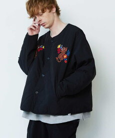 【POINT2倍】【rehacerレアセル】 Souvenir Army Quilting Jacket（01220100012）（2色）　(アウター/ジャケット/UNISEX/2022AW)