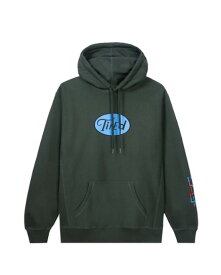 ■【TIREDタイアード】 CRAWL PULLOVER HOOD FOREST（3色）(エレファントパターンクルー/CUT AND SEWN/カットソー/PARRA//2022AW)